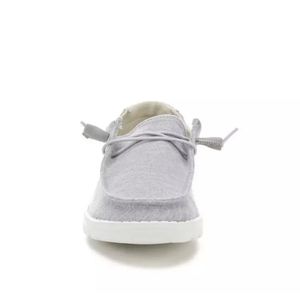 Glacier Grey  WOMEN'S HEYDUDE WENDY STRETCH SLIP-ON SHOES